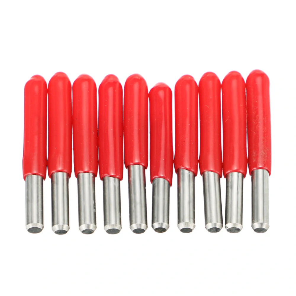 Carbide PCB Engraving Drill Bits - 10Pcs 3.175mm Shank V-Groove | 0.8-3mm - Image 2