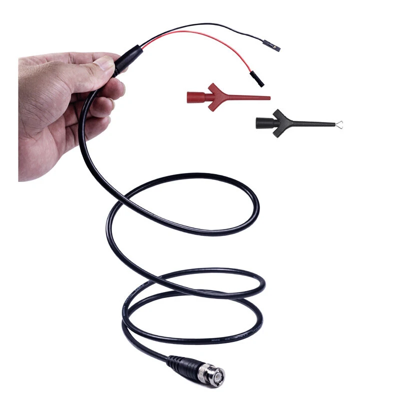 Oscilloscope Probe with BNC & IC Clip | RG58 Digital Circuit Tester for Electronics - Image 2