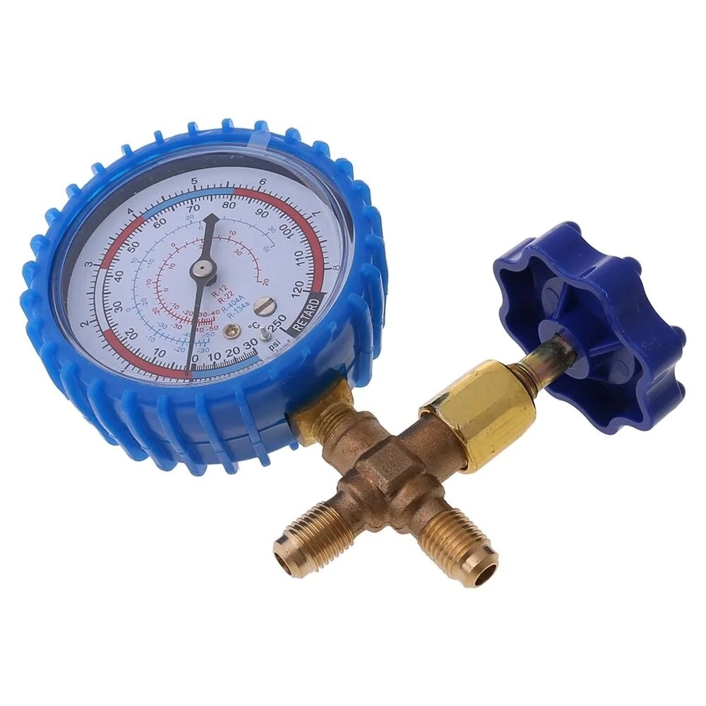 CT-466 AC Refrigerant Gauge - 120PSI & 500PSI for R22 R134 R404 | Manometer - Image 5