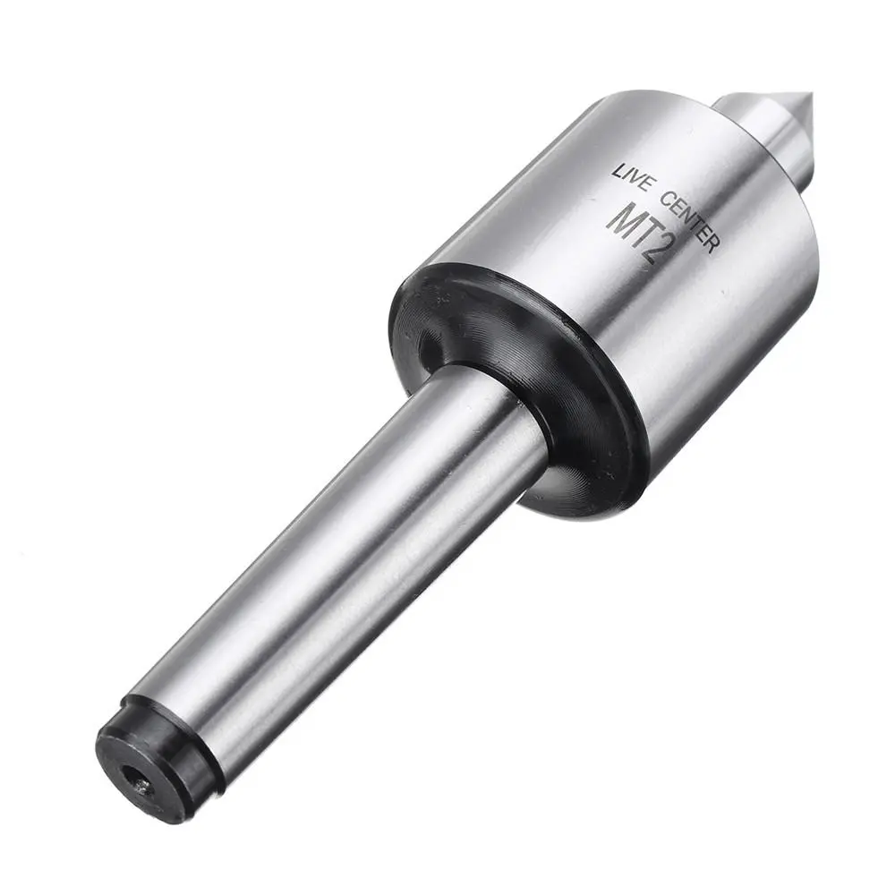 MT2 Live Center - 0.02 Inch Precision Steel Lathe Tool with Triple Bearing - Image 4