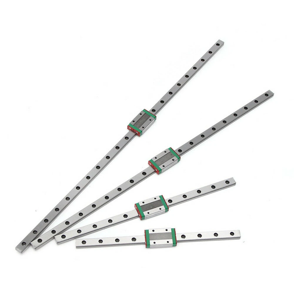 MGN12 Linear Guide Set - 250/300/500/550mm with Anti-Drop Slider | CNC Parts - Image 3