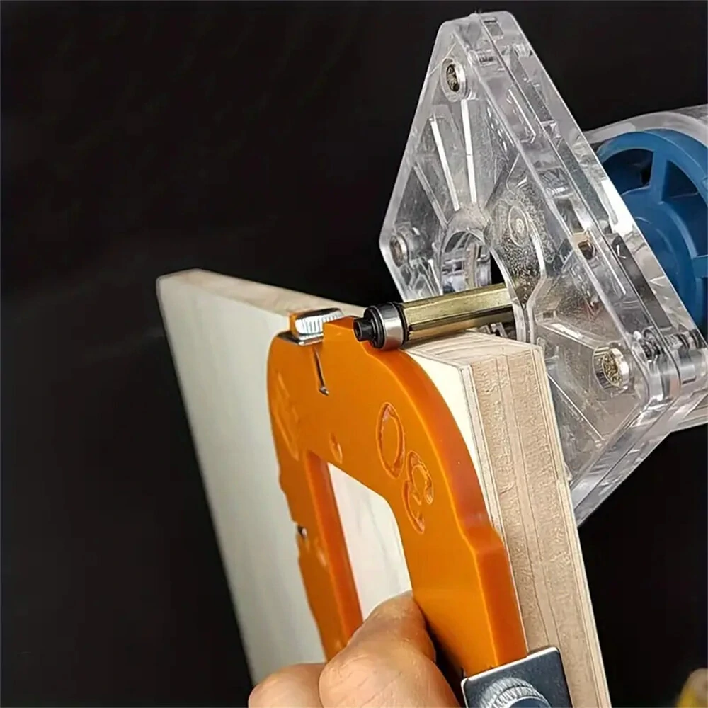 Woodworking Router Corner Template Jig - R5 to R50 Arc Angle Tool | Router Table Plate - Image 3