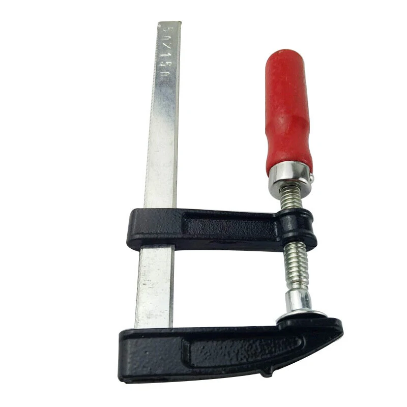 Heavy Duty F Clamp | 50mm 80mm Width Quick Ratchet Bar Clamp for Woodworking - Image 2