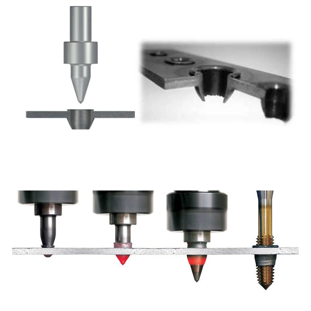 Tungsten Carbide Friction Drill Bit - M3 to M14 Hot Melt Flow Drill | Round Thermal - Image 2