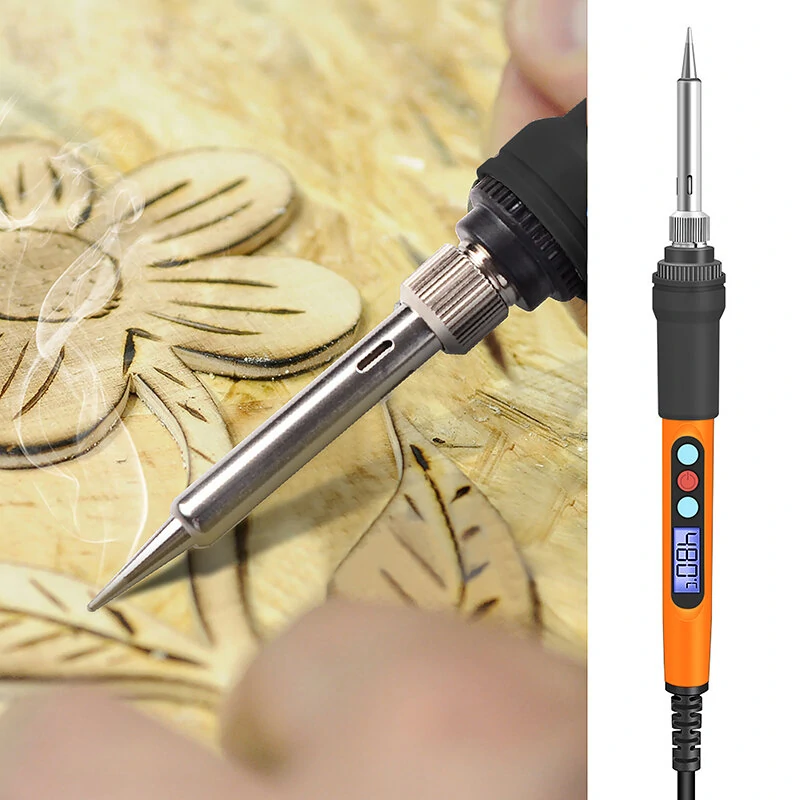 Handskit 90W Digital Soldering Iron Set - Adjustable Temperature & LCD Display - Image 4