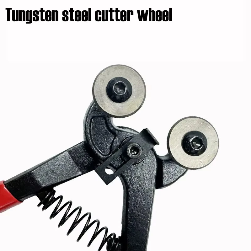 Tungsten Steel Cutter - 8 Inch Double Wheel Pliers for Glass & Ceramic Tile - Image 3