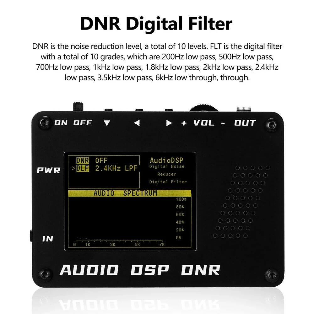 ICOM DSP Noise Reducer DNR Filter for FT-817 857 897 | SSB CW Ham Radio | Includes Speaker & LED - Image 4