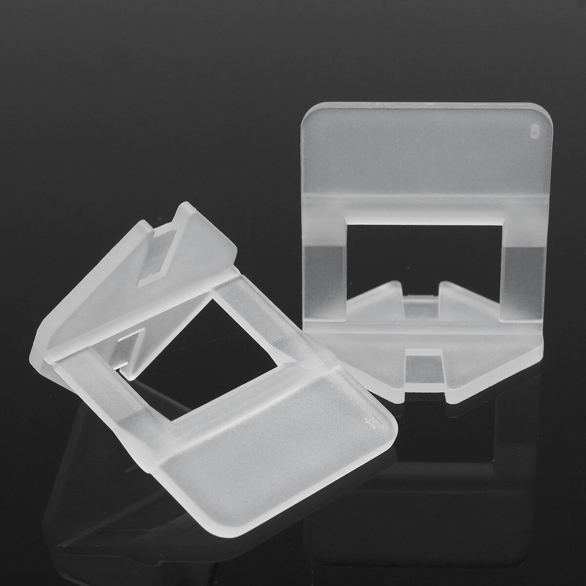 100Pcs 1.5mm White Ceramic Tile Spacer Clip for Oscillating Tool - Image 4
