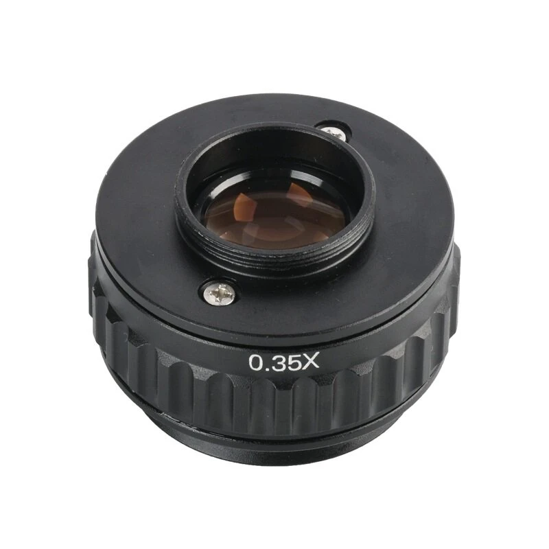 KOPPACE 0.35X CTV Trinocular Stereo Microscope Adapter | C-Mount & 25mm Camera Interface - Image 3