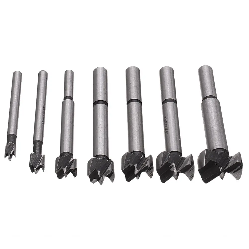 7Pcs 6-25mm Hinge Hole Cutter Set | Woodworking Boring Tool | Hole Saw Kit - Image 3