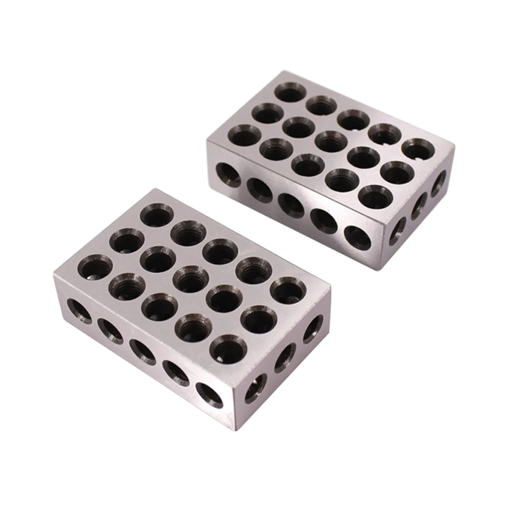 Machifit 1x2x3 Inch 23-Hole Parallel Clamping Block | Lathe Tool Precision Gauge - Image 5