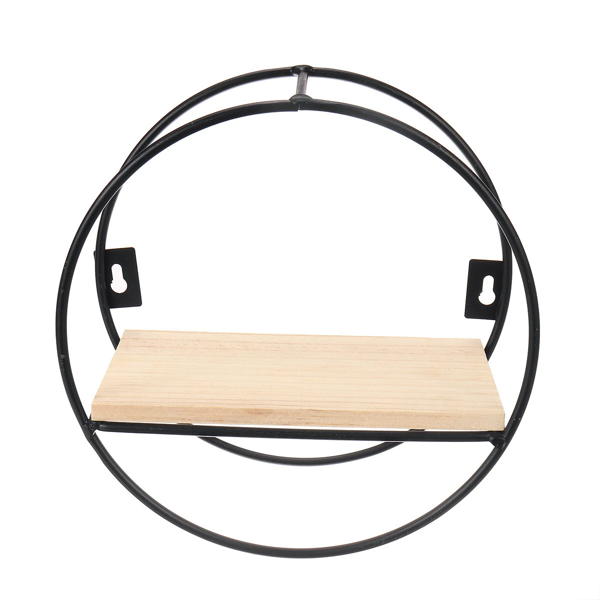 Creative Iron Wall Shelf - Storage Rack & Display Holder | Home Decor - Image 4