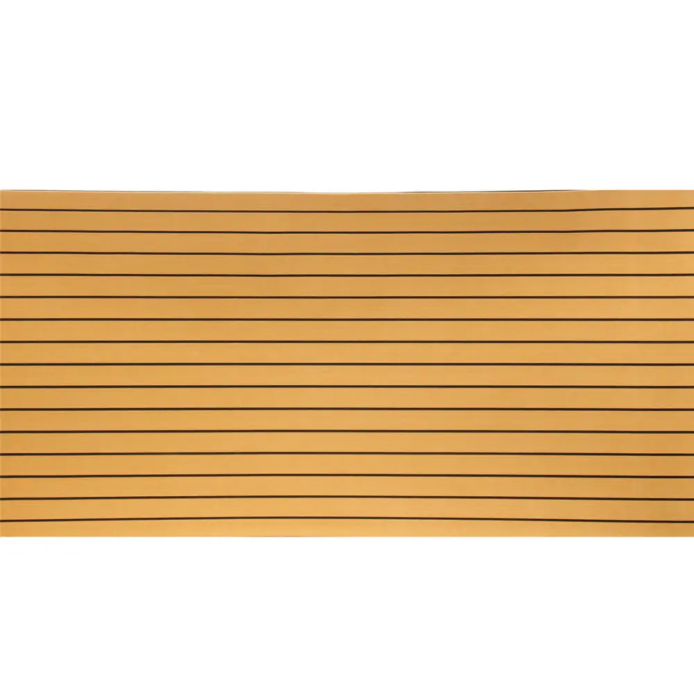 Gold and Black EVA Foam Faux Teak Decking - 900mm x 2400mm x 5.5mm Sheet for Boat Yacht - Image 3
