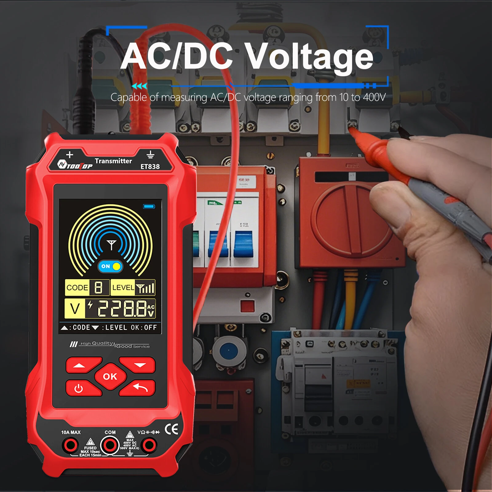 ET836 ET838 Underground Cable Tester | Wire Tracker for Electrical Lines & Pipes - Image 5