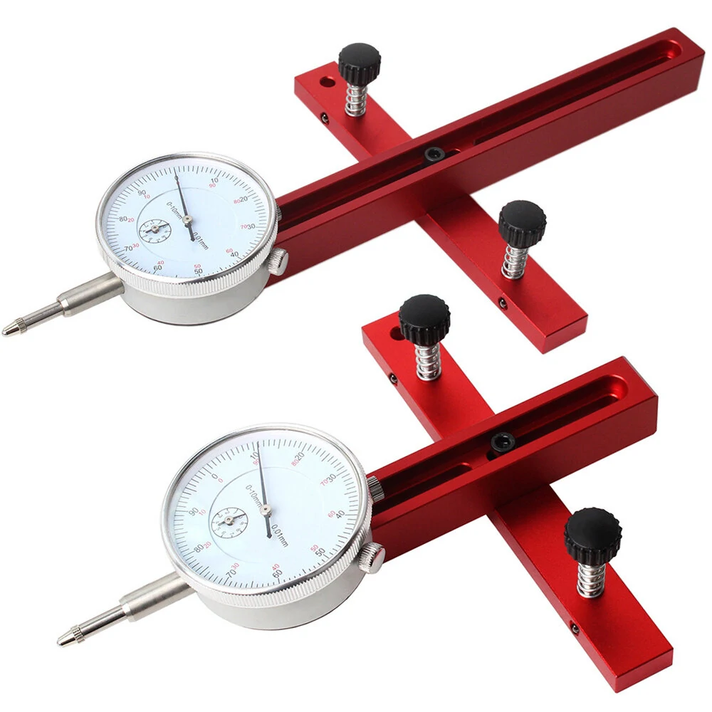 Table Saw Dial Indicator Gauge - Metric Alignment Tool for Saws & Drill Presses - Image 5