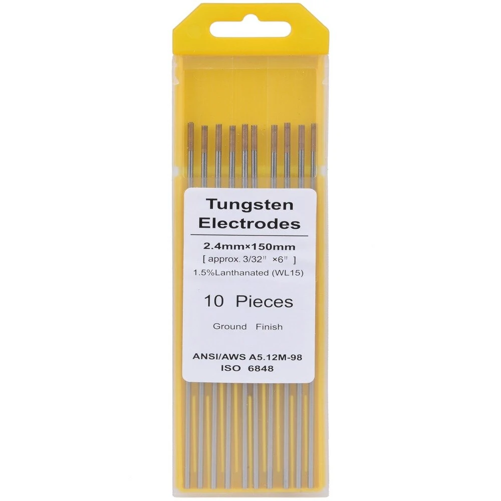 WL20 WL15 WR Tungsten Electrodes - 10PCS TIG Welding Rods 1.0-3.2mm x 150mm - Image 2