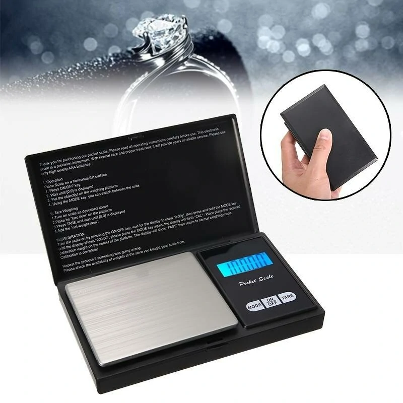 Mini Stainless Steel Digital Pocket Scale | Gold Gram Balance | Portable Jewelry Scale - Image 2