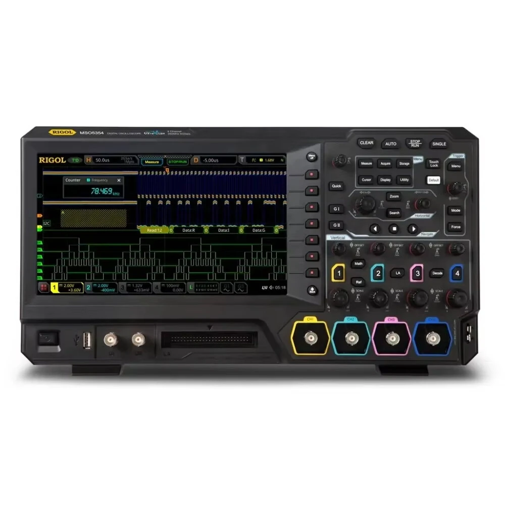 MSO5354 Mixed Signal Oscilloscope | 350 MHz, 8 GSa/s, 200 Mpts Memory - Image 3