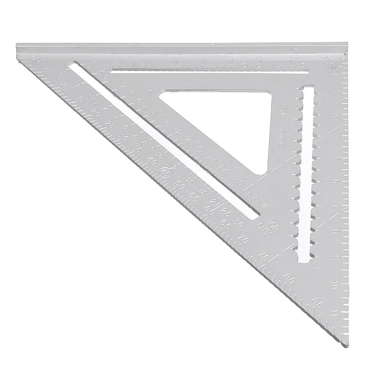 Aluminum Alloy Right Angle Ruler Protractor - 12 Inch Framing Measuring Tool - Image 3