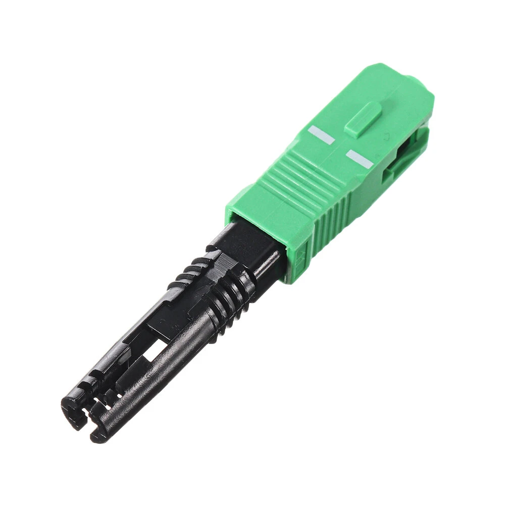 FTTH SC APC Fast Connector - 100pcs Straight Tail Fiber Optic Adapters - Image 5