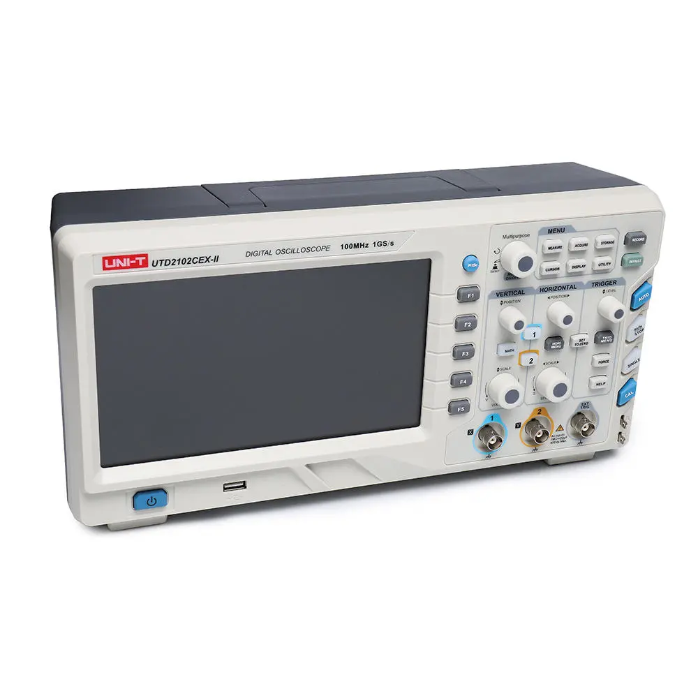 UNI-T UTD2102CEX-II Digital Oscilloscope | 2CH 100MHz 1GS/s | 8-Inch TFT Display - Image 4