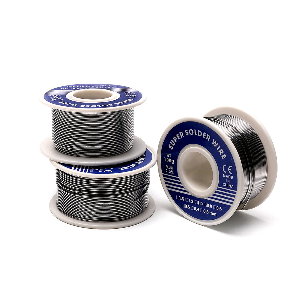 Super Soldering Tin Wire Roll - 0.8mm 20g 50g 100g Rosin Core Solder | 2.0% No-Clean Flux - Image 4