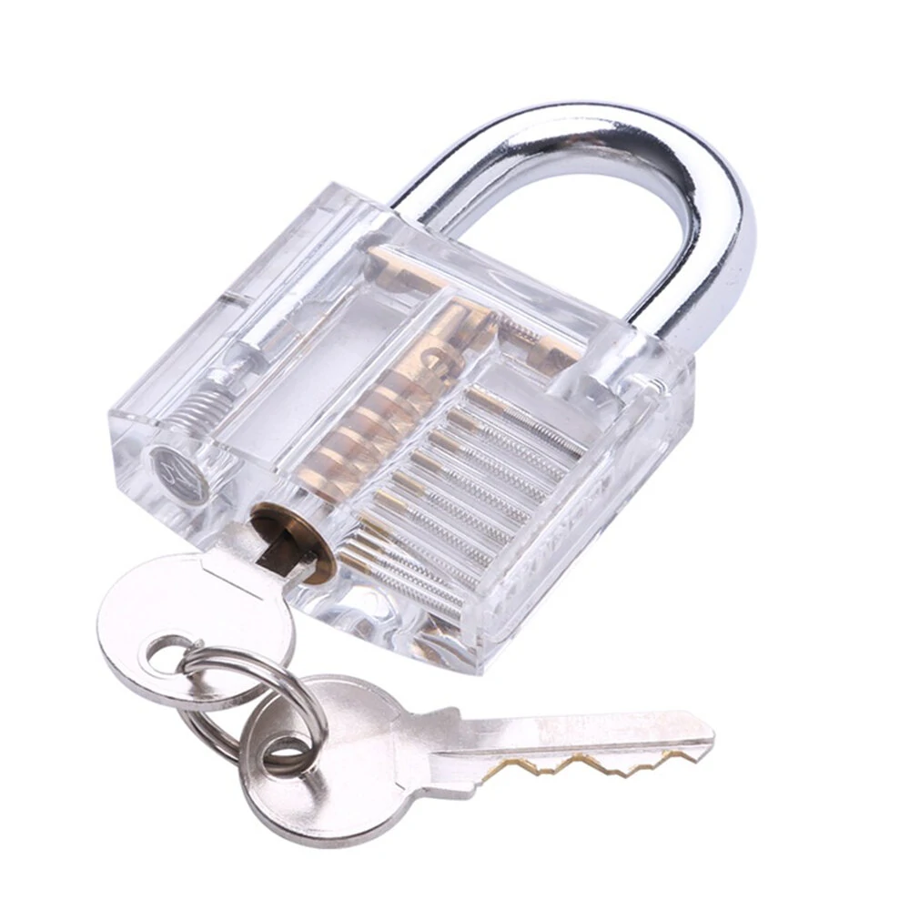 6 in 1 Folding Locksmith Tools Set | Transparent Padlock Tool | Pocket Lock Pick Set - Image 3