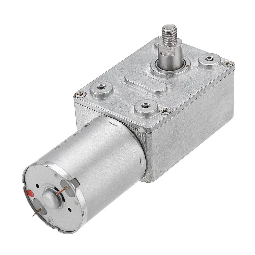 MACHIFIT JGY370 Worm Gear Motor - DC 6V 55RPM Reversible Self-Locking - Image 3