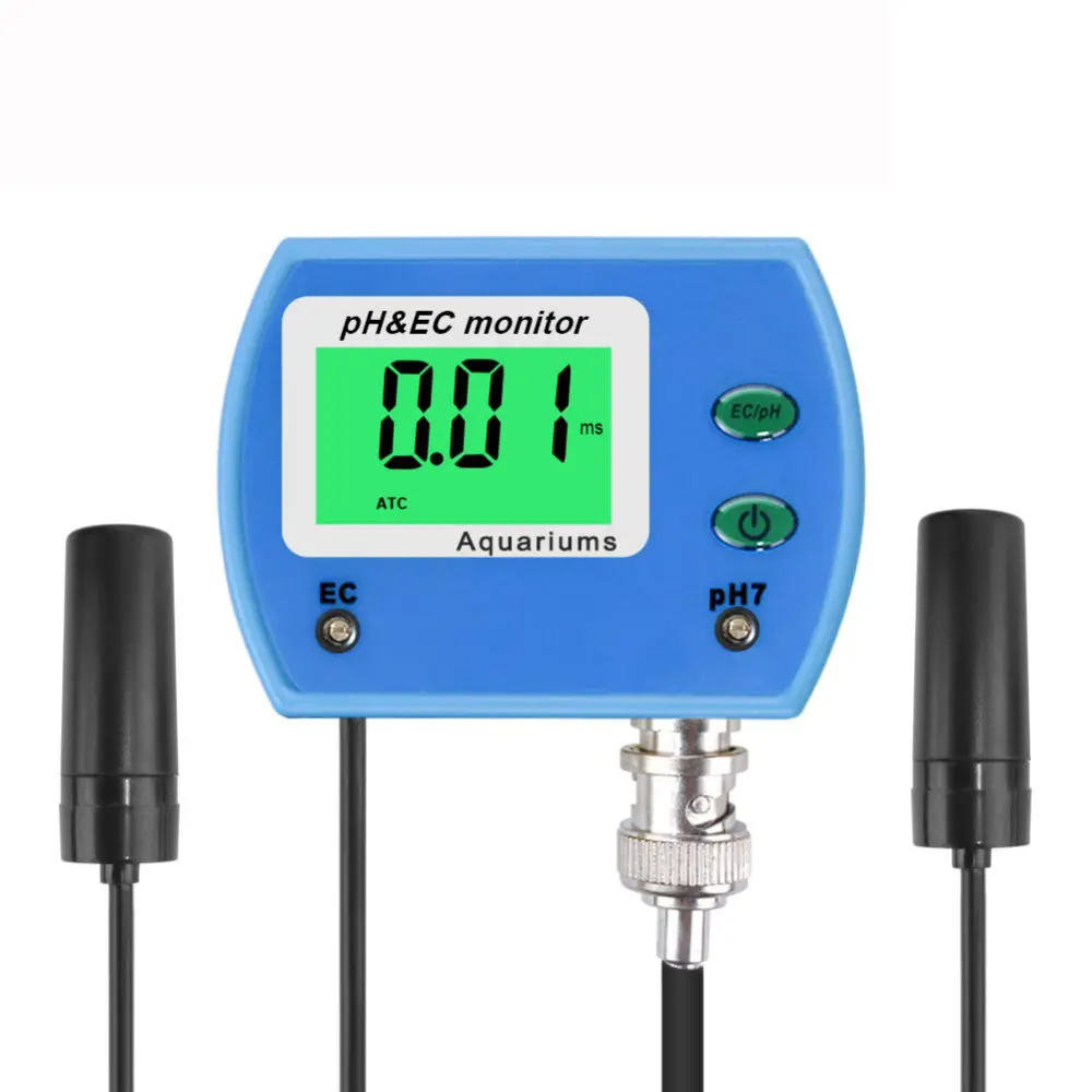 2 in 1 pH EC Meter - Water Quality Monitor with Online Tester | Acidometer - Image 2