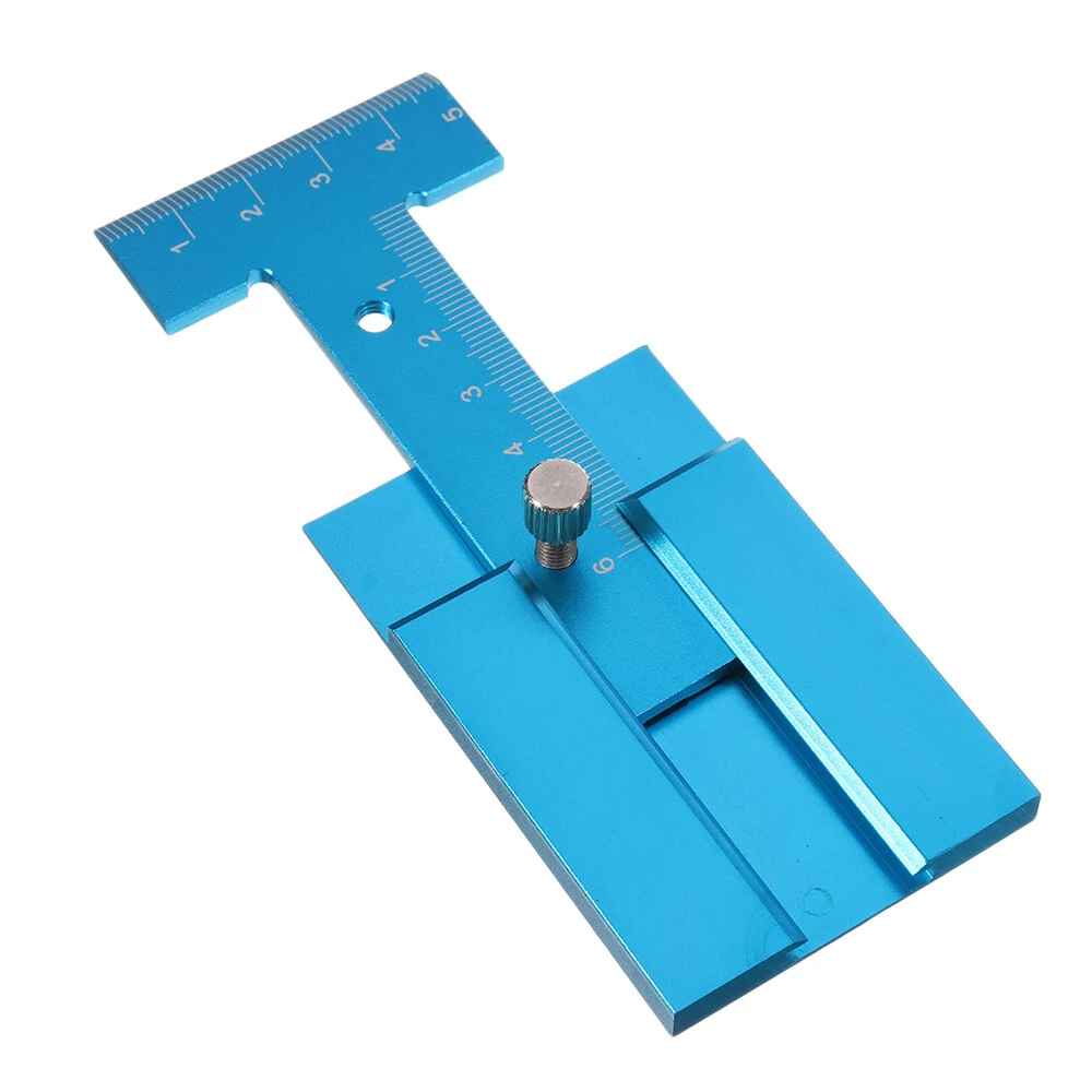 Aluminum Alloy Height & Depth Gauge Ruler - For Table Saw Woodworking - Image 3