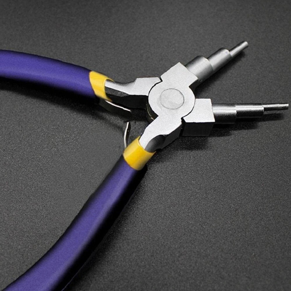 6-in-1 Bail Making Pliers - Anti-Rust Round Nose Looping Pliers for DIY Jewelry - Image 2