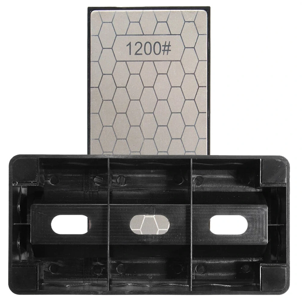 Double-Side Diamond Sharpening Stone - 400/600/1000/1200 Grit Whetstone - Image 3