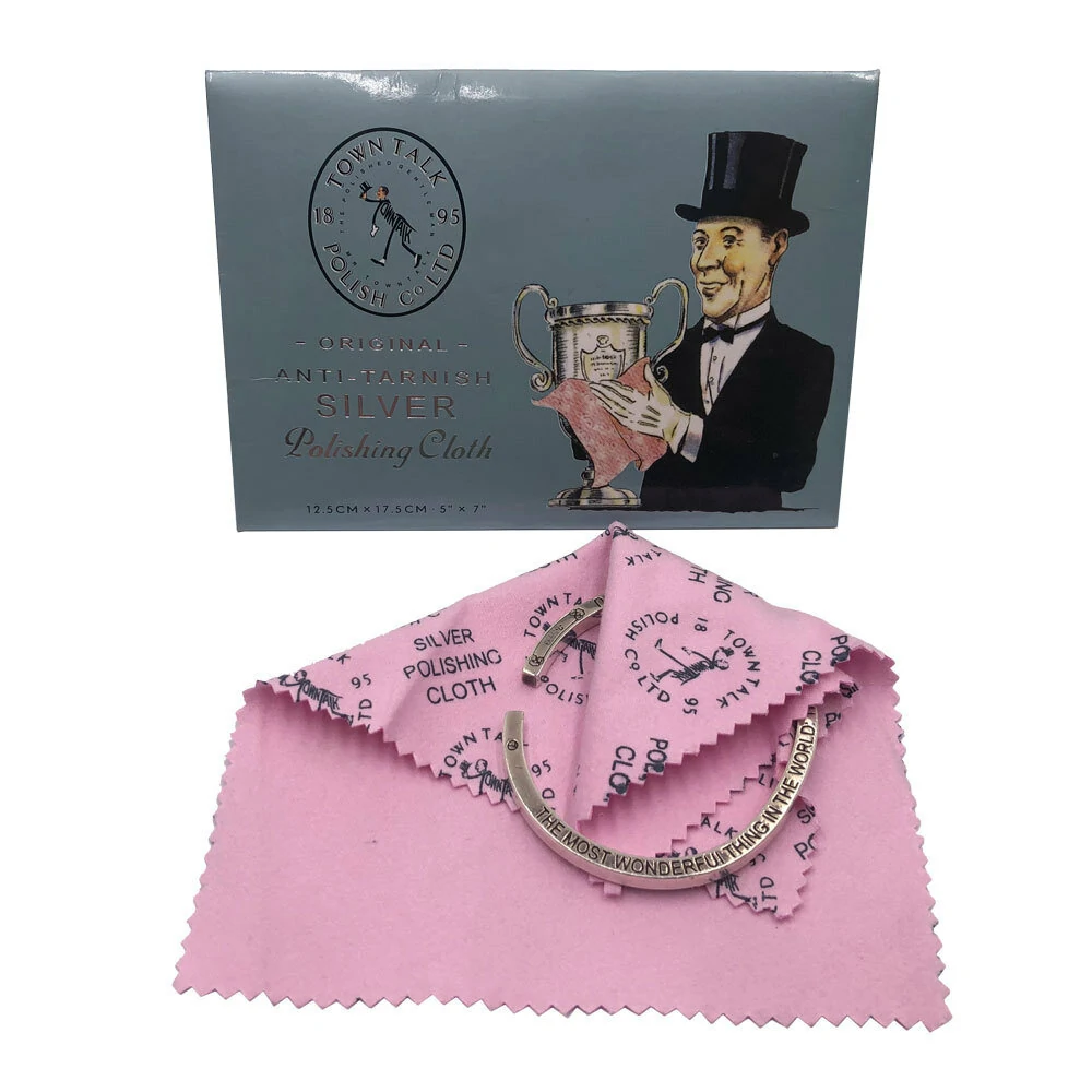 Anti-Oxidation Jewelry Cleaning Cloth - Gold Silver Diamond Polishing & Maintenance - Image 3