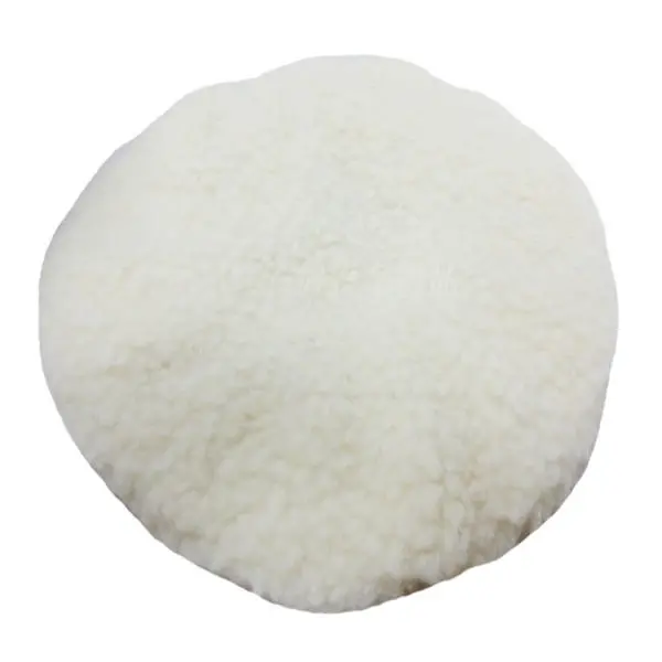 5pcs 210mm Soft Wool Polisher Buffer Pads Set | Loop Backing for Polishing & Buffing - Image 5