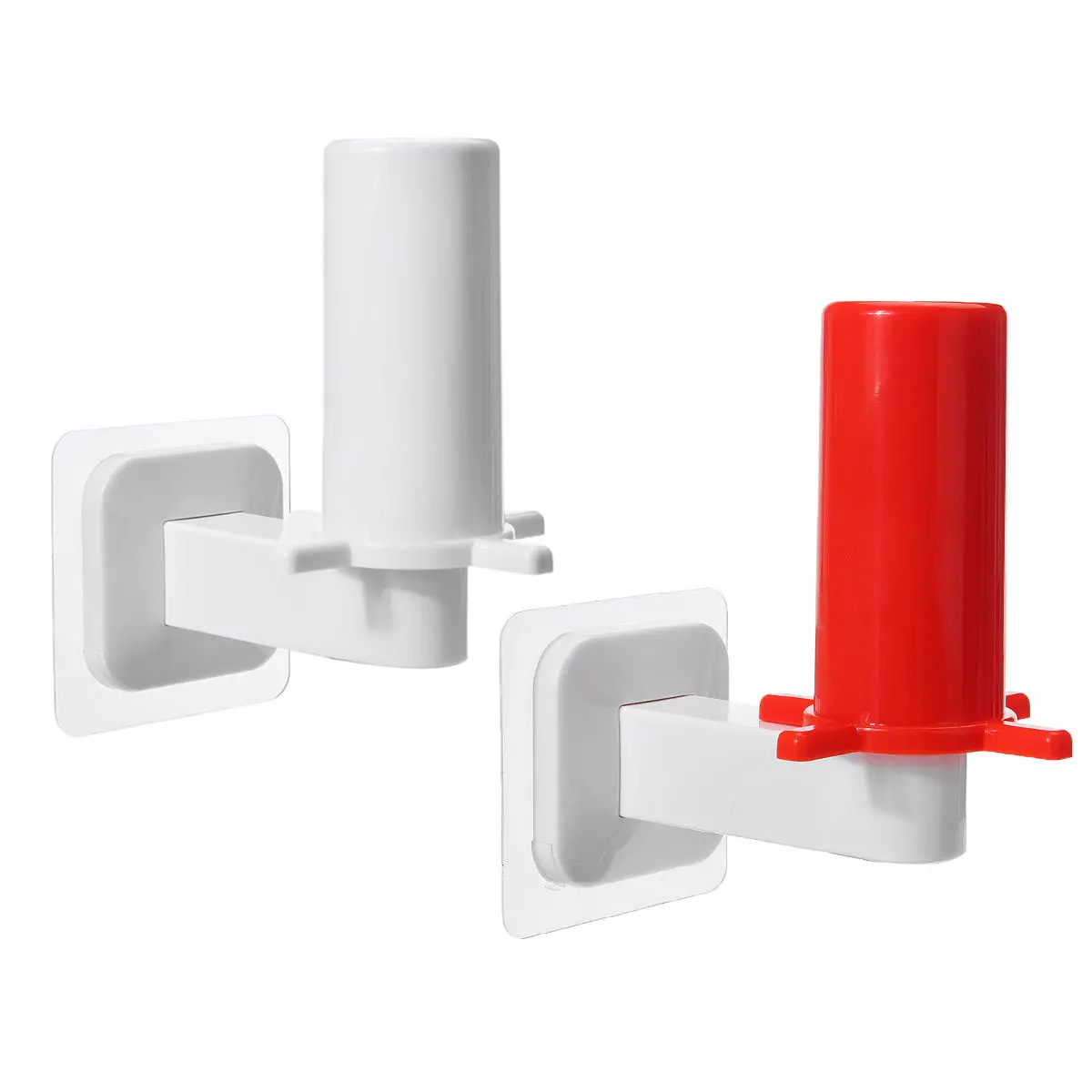 Roll Paper Holder - Toilet & Kitchen Tissue Towel Organizer Hanging Rack - Image 4
