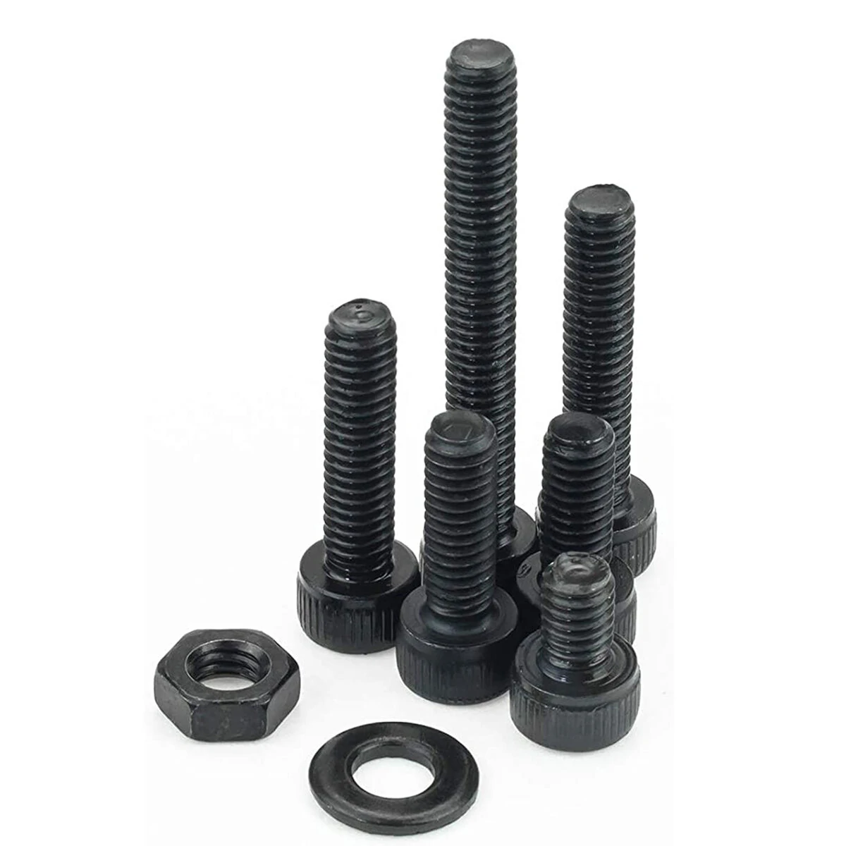 1200Pcs M2 M3 M4 Stainless Steel Screws & Socket Bolts Nuts Set | Assorted - Image 5