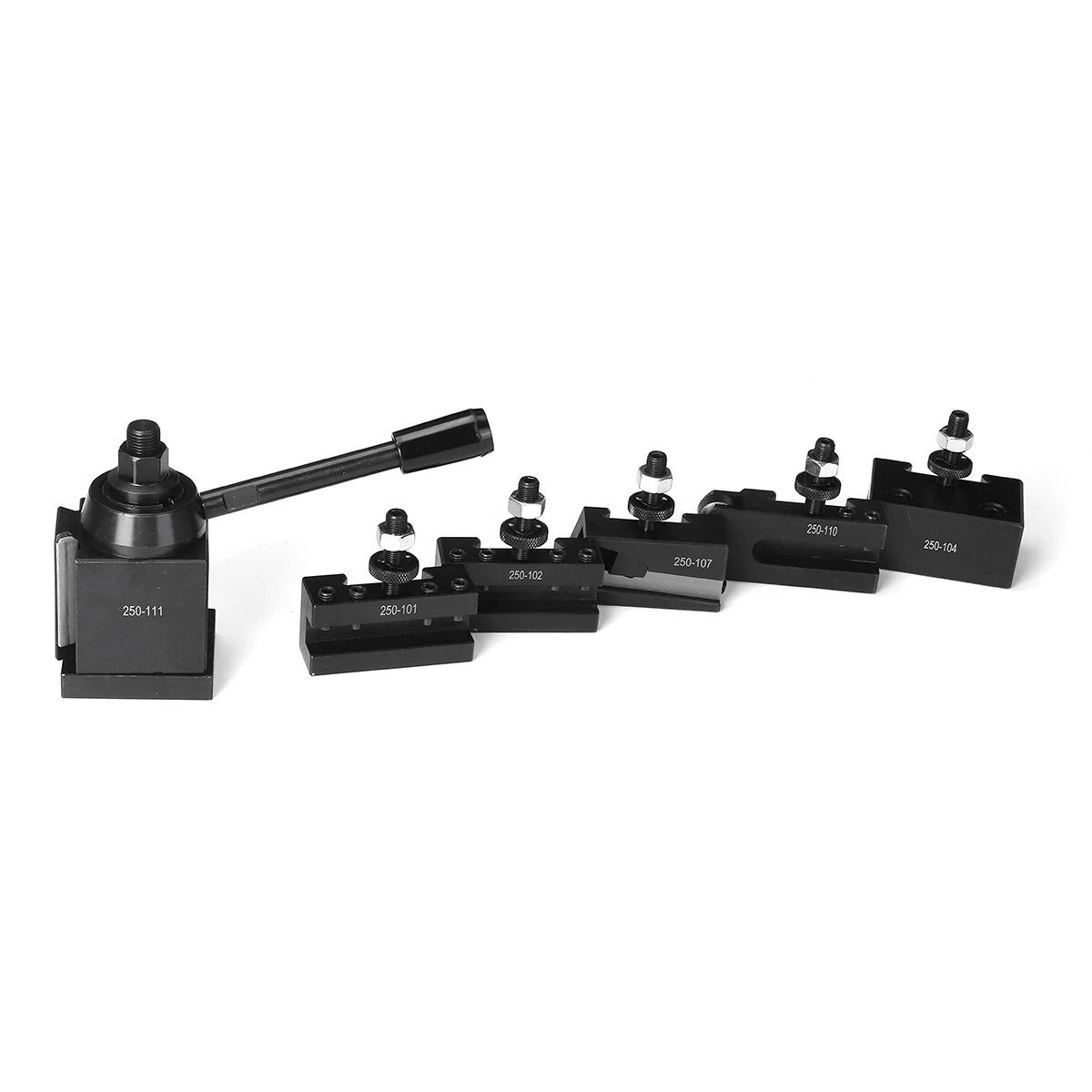 DEMOKE 6PCS 250 Series Quick Change Tool Post & Holders | High Precision Rigidity - Image 3