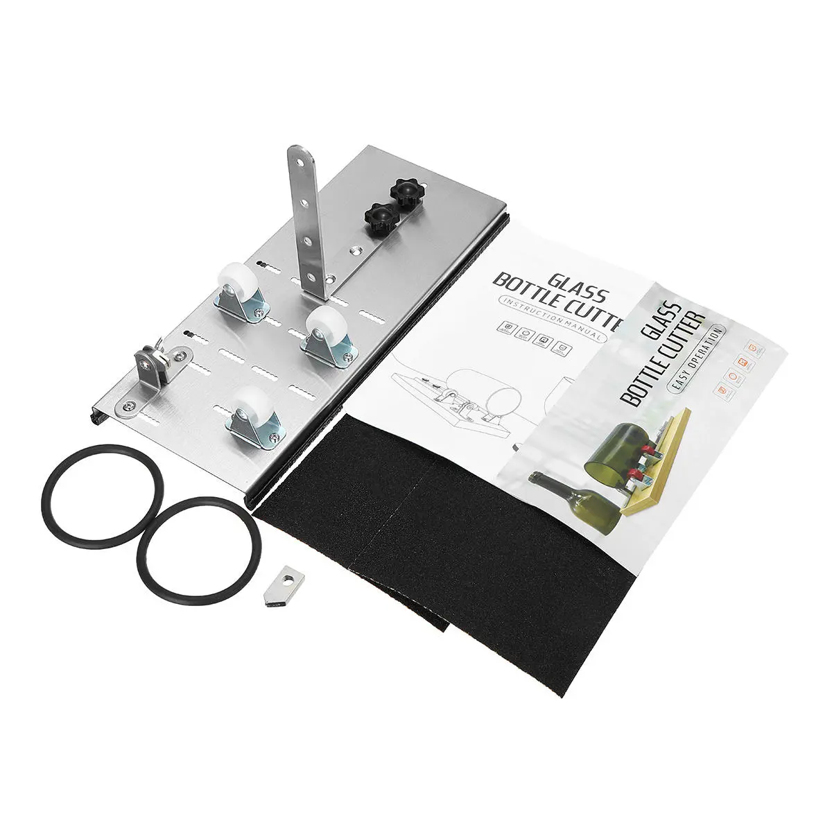 DIY Glass Bottle Cutter Tool - Adjustable High Strength Machine for Wine & Beer Bottles - Image 2