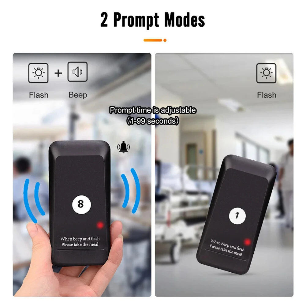 RETEKESS TD157 Wireless Pager System - 16 Receivers 300m Range Rechargeable - Image 3