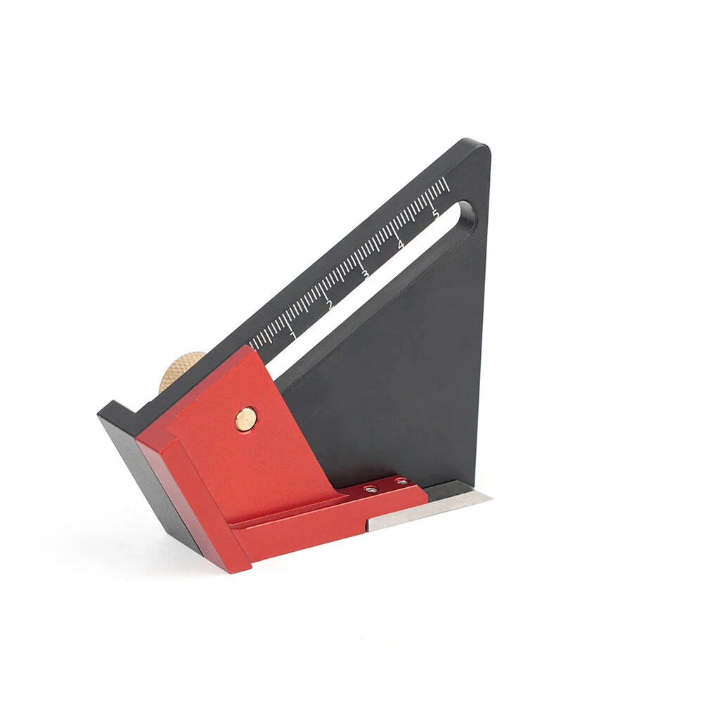 CNC Aluminum Alloy Marking Gauge | 0-58mm High Precision | Compact Woodworking Tool - Image 3