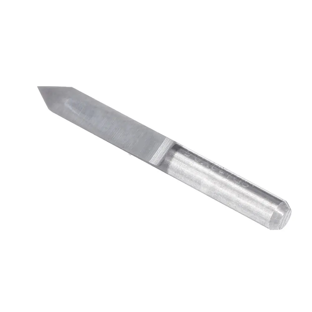 60 Degree PCB Engraving Bit - 3.175mm Shank - 0.1 to 0.5mm Flat Bottom CNC Tool - Image 4