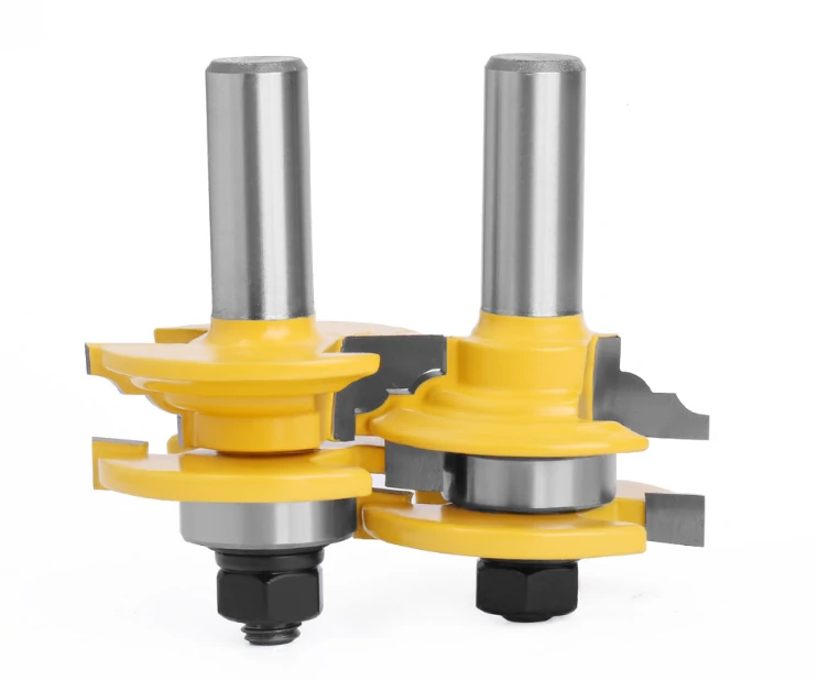 LAVIE 1/2 12mm Shank Round Corner Rail & Stile Router Bits | Woodworking Door Milling Cutters - Image 5