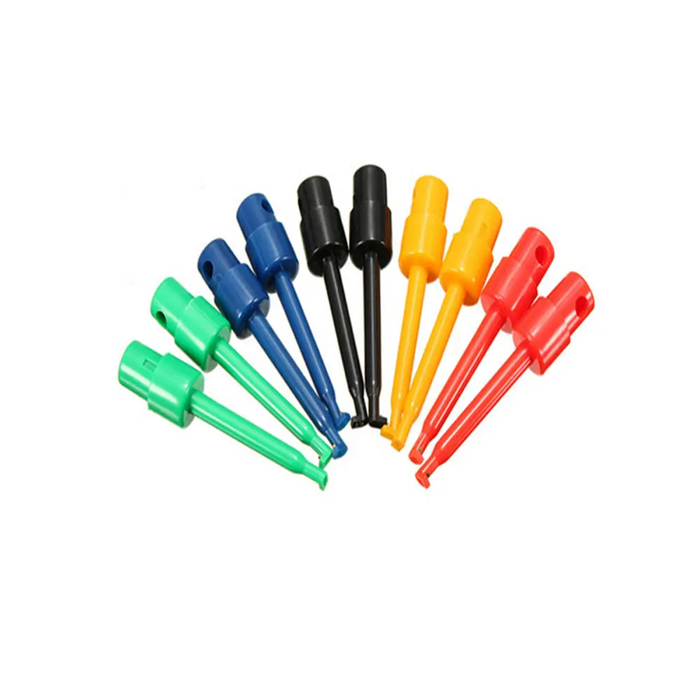 DANIU 30 Pcs Large Test Probe Hooks | Round Single Hook Clips for Electronics - Image 3