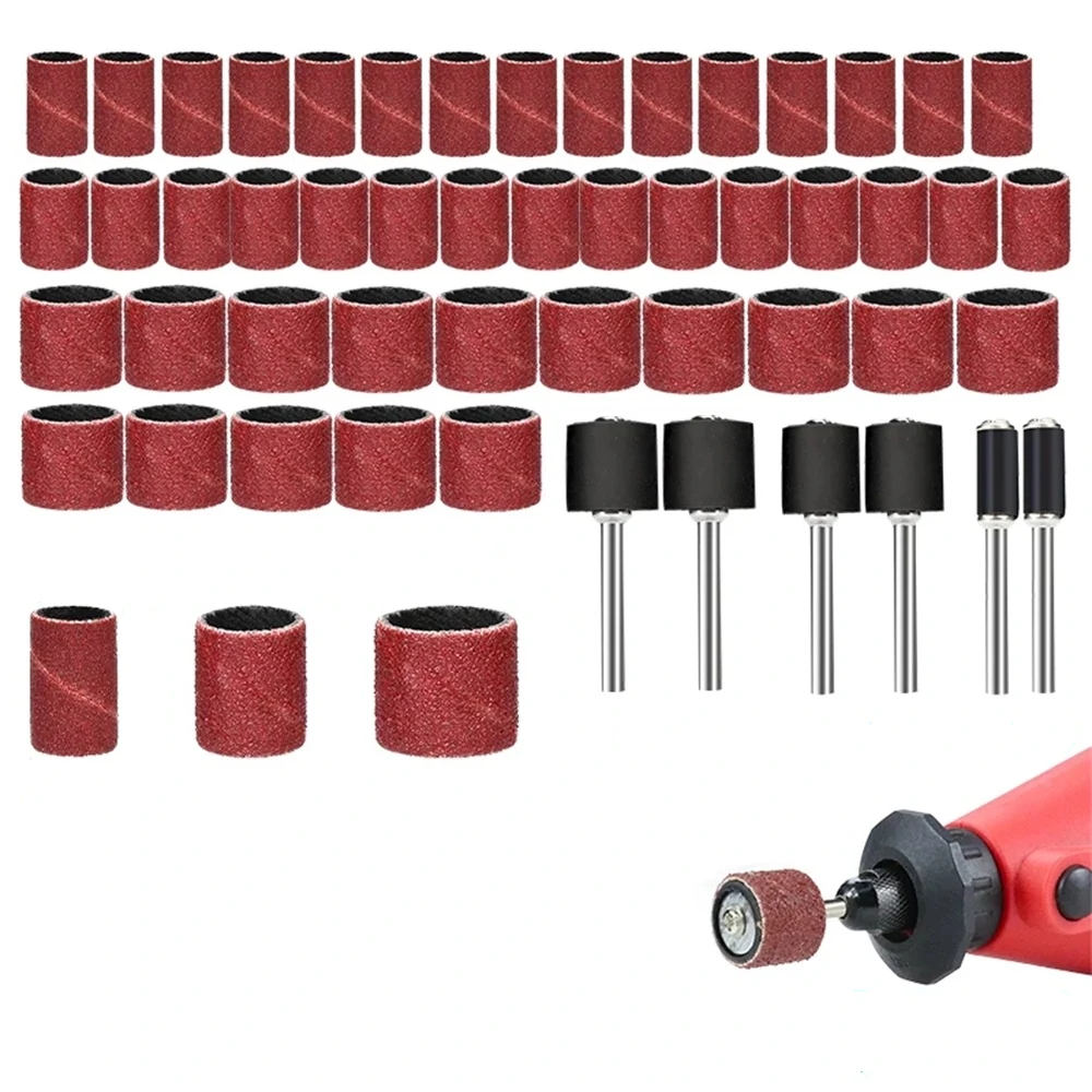 Dremel 96Pcs Rotary Tool Accessory Set | Sanding Bands, Wire Wheels, Polishing Kit - Image 3