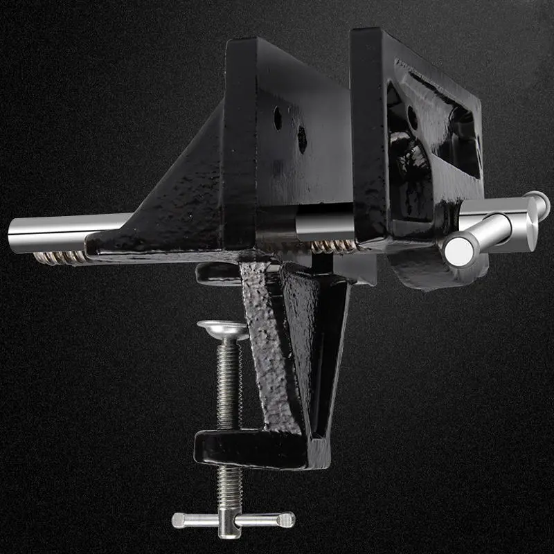 Mytec Universal Heavy Table Vise - Woodworking Bench Vise & Jewelers Vice | Clamp-On Hand Tool - Image 4