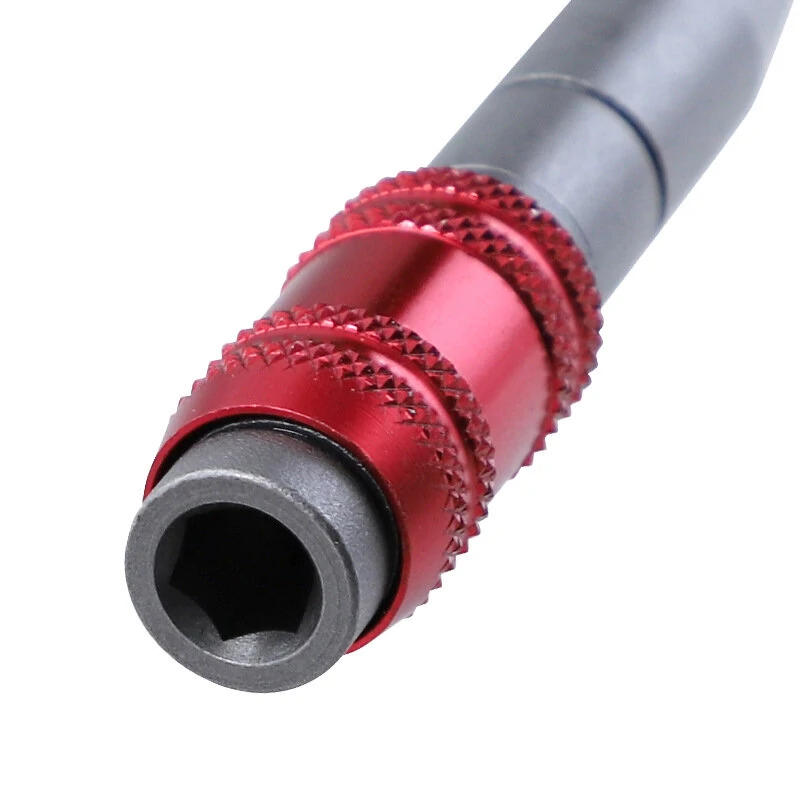 Wiha 145mm Magnetic Screwdriver Bit Holder | 20° Rotatable, 1/4 Hex Shank - Image 4