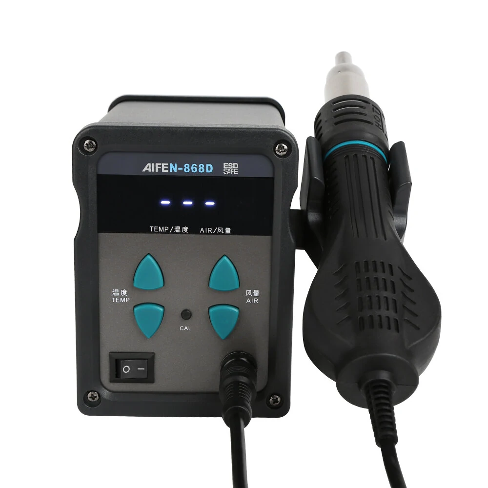 AIFEN 868D 700W Hot Air Rework Station - 100-500°C Soldering Tool for Phone Repair - Image 2