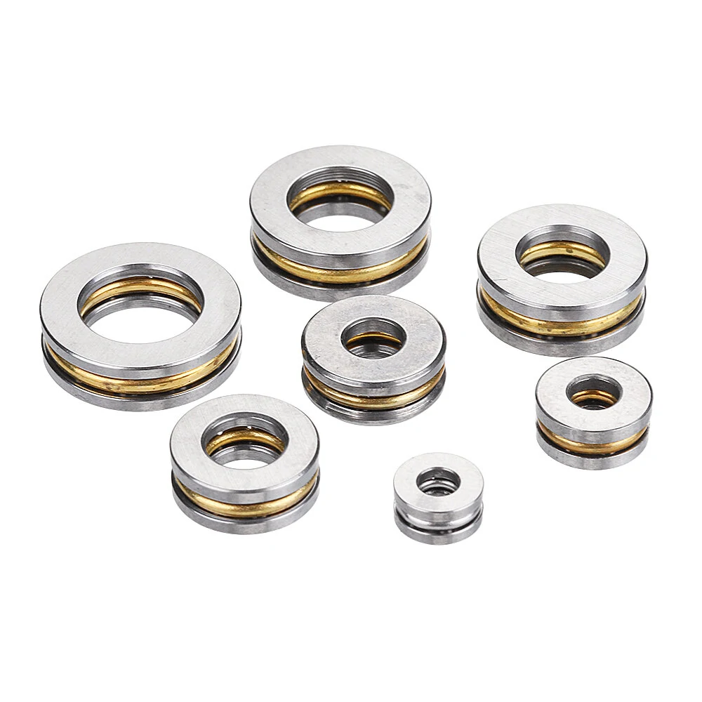 Machifit 5pcs Mini Thrust Ball Bearings - ID 2.5/3/4/6/7/8mm - F25-6 F3-8 F4-10 - Image 3