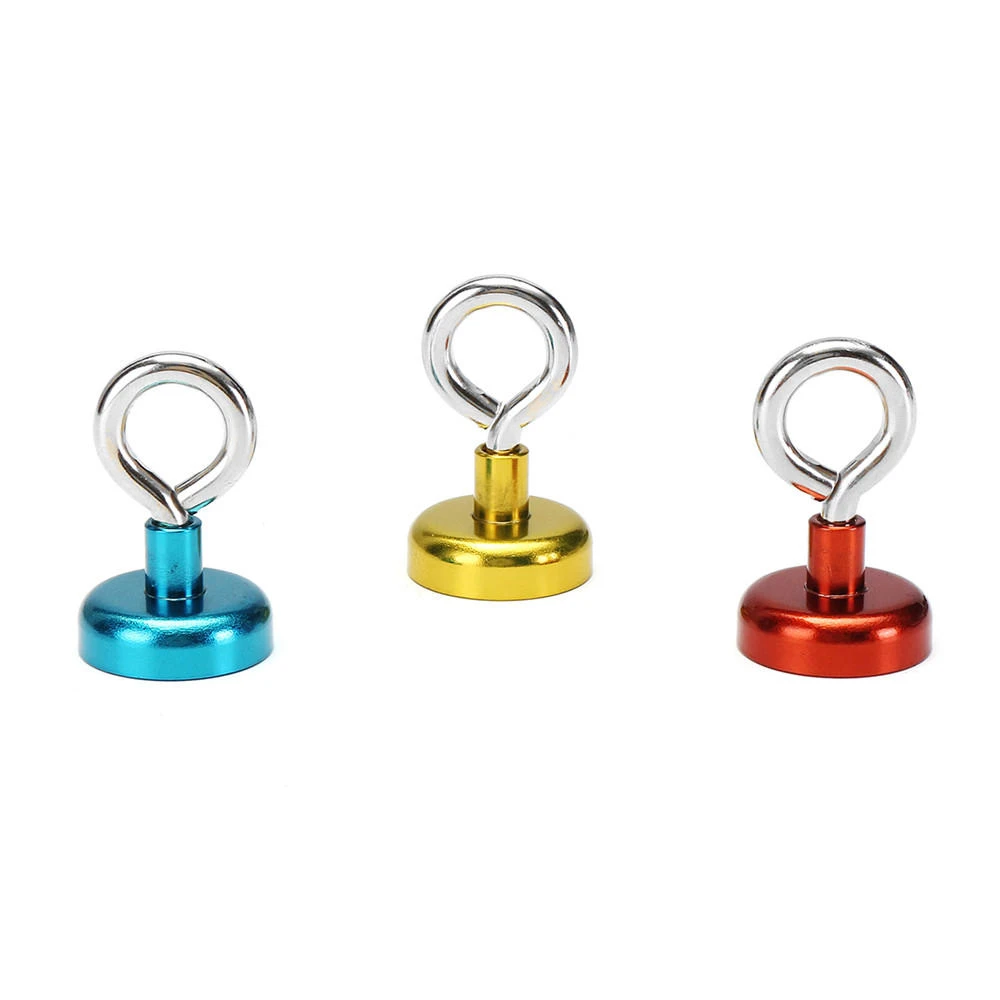 Effetool 25mm 22kg Neodymium Recovery Magnet - Fishing Magnet with Claw Hook - Image 2