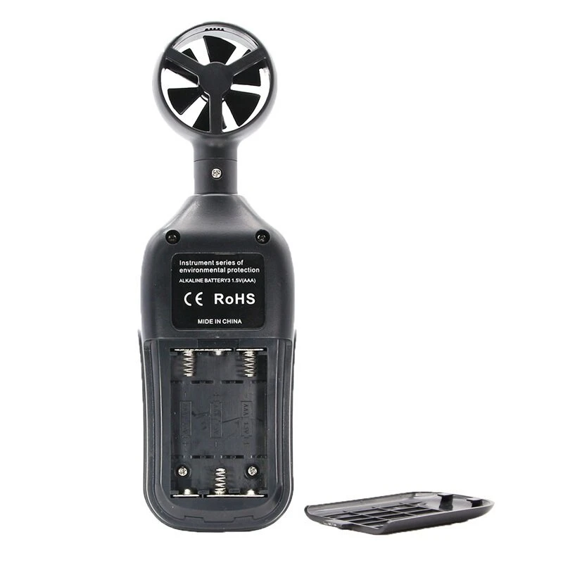BDMETER TDC805 Digital Anemometer | Handheld Wind Speed & Temperature Tester - Image 3